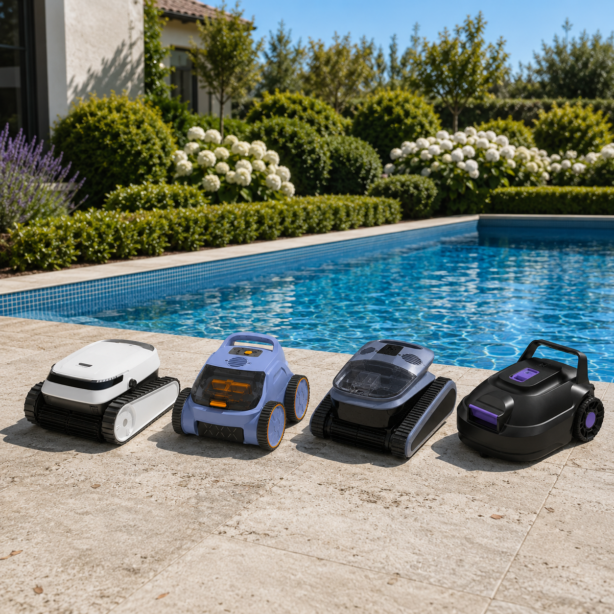 Gamme de robots piscine sans fil AquaNexa