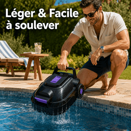 Robot de Piscine Sans Fil Double Moteur - Ma boutique